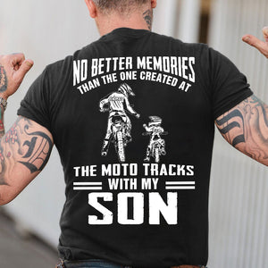 Motocross No Better Memories Than The One Created At The Moto Tracks Personalized Shirts - Shirts - GoDuckee