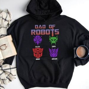 Dad Of Robots Personalized Father Shirt - Shirts - GoDuckee