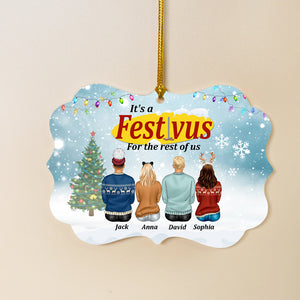 A Festivus For The Rest Of Us Personalized Friends Ornament, Christmas Tree Decor - Ornament - GoDuckee