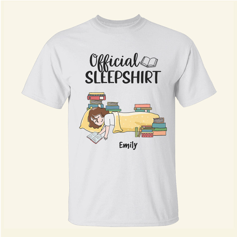 Book Girl Official Shirt - Personalized Shirts - Shirts - GoDuckee