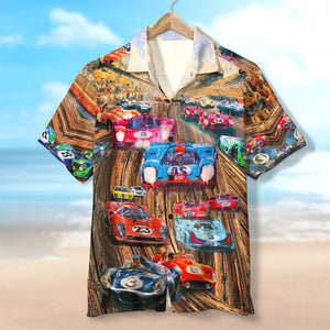 Car Racing Leading The Race - Hawaiian Shirt, Aloha Shirt - Hawaiian Shirts - GoDuckee