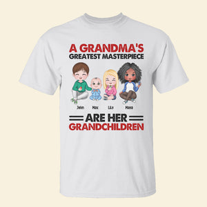 A Grandma's Greatest Masterpiece T-shirt Hoodie Sweatshirt - Shirts - GoDuckee