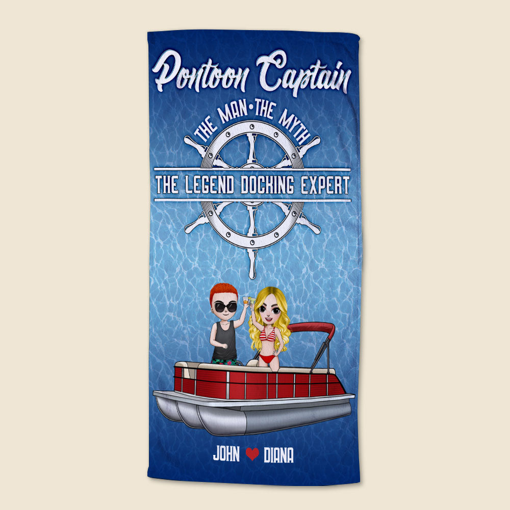 Pontoon Captain Gift  Caricature from photo, Captain gifts