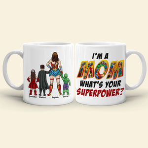 Superhero Mom DR-WHM-03dnqn180323tm Personalized Coffee Mug - Coffee Mug - GoDuckee