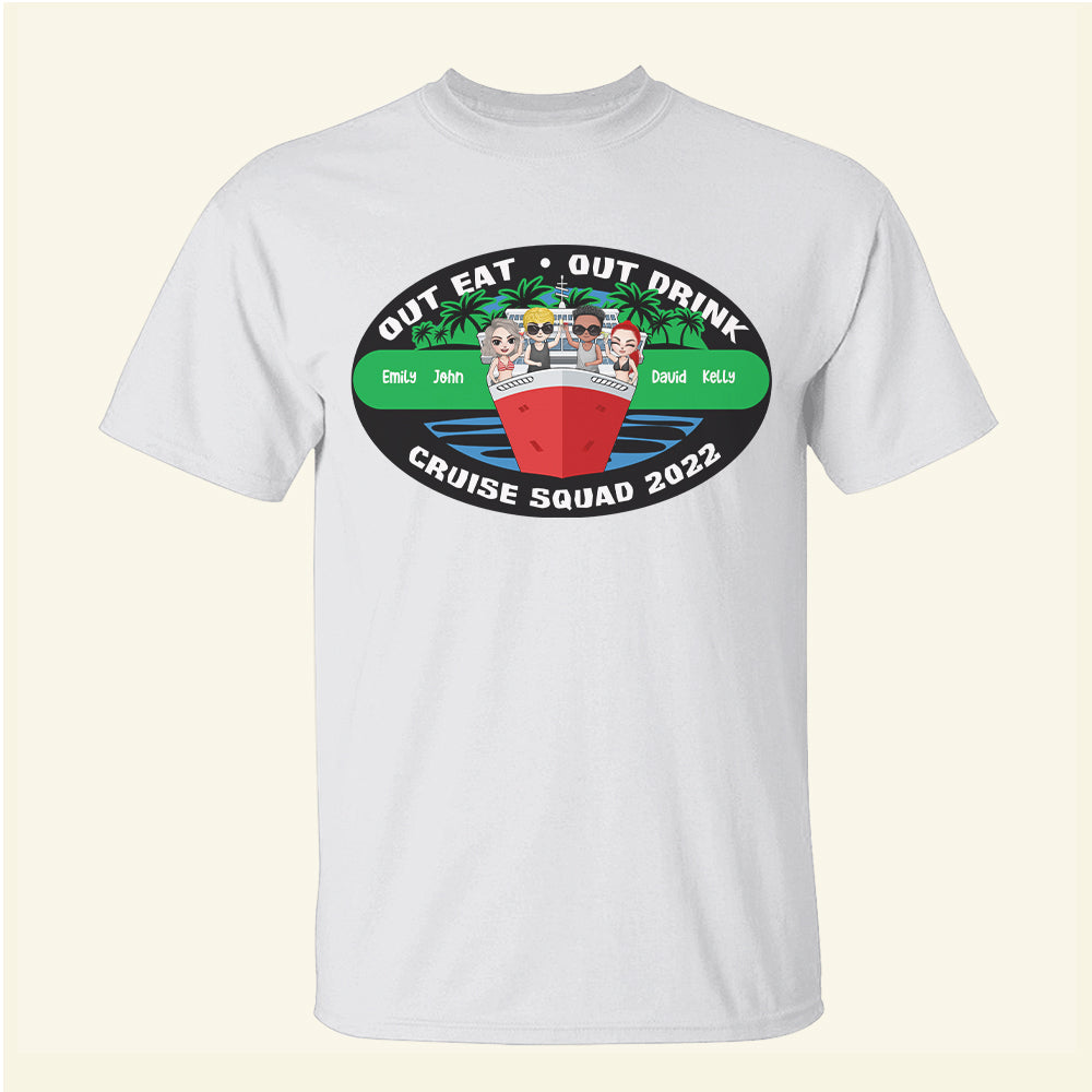 Personalized Cruising Shirts - Out Eat Out Drink - Shirts - GoDuckee