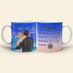 Whenever I See You, Personalized Couple White Mug, Couple Gift - Coffee Mug - GoDuckee