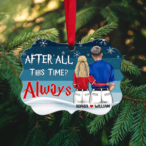 After All This Time Always - Personalized Christmas Ornament - Christmas Gift For Baseball Couple - Ornament - GoDuckee