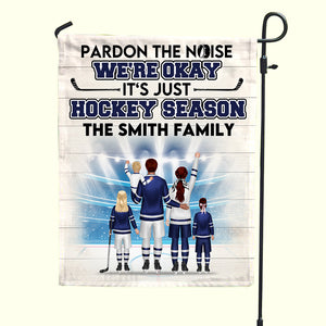 Hockey It's Just Hockey Season - Custom Flag - Flag - GoDuckee