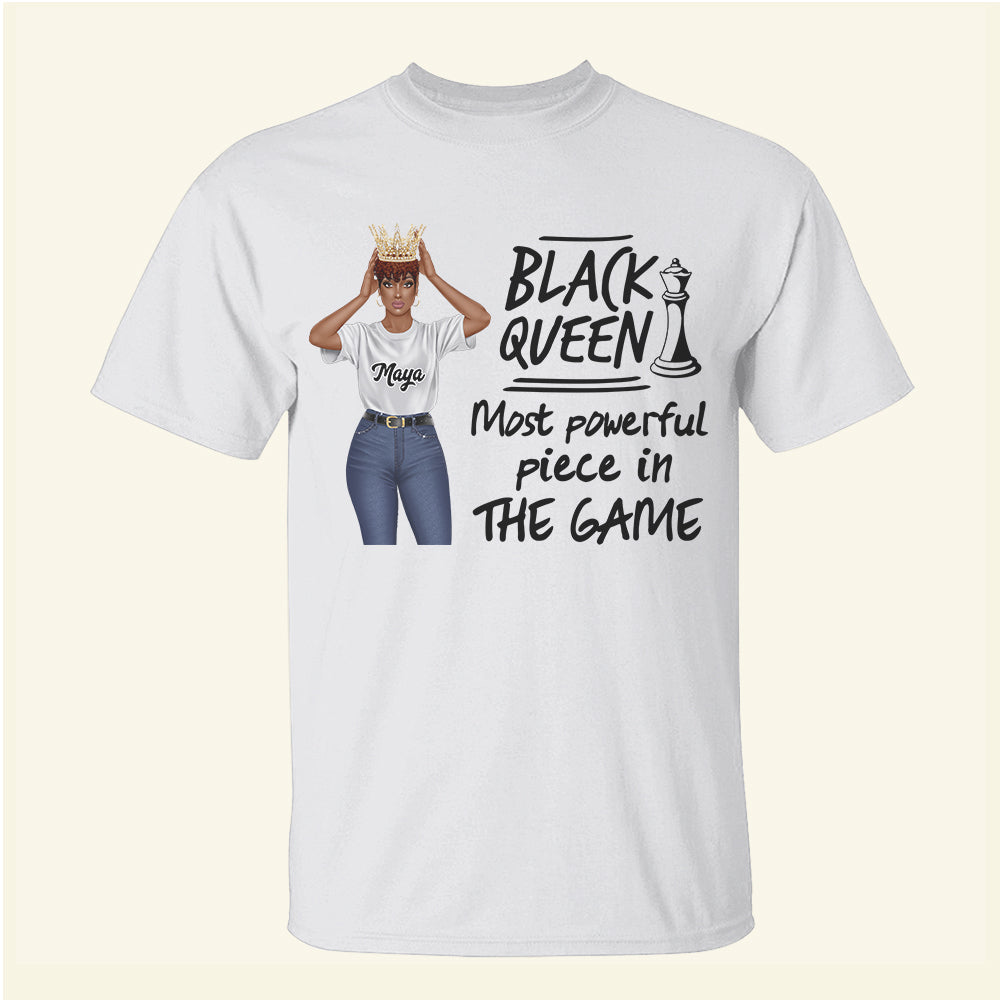 Black History Month Black Queen - Personalized Shirts - Shirts - GoDuckee