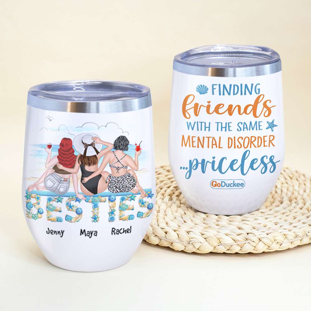 Tanned And Tipsy Personalized Beach Girl Tumbler Cup, Gift For