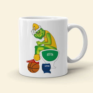 Basketball Naughty Personalized White Mug, Gift For Basketball Player - Coffee Mug - GoDuckee