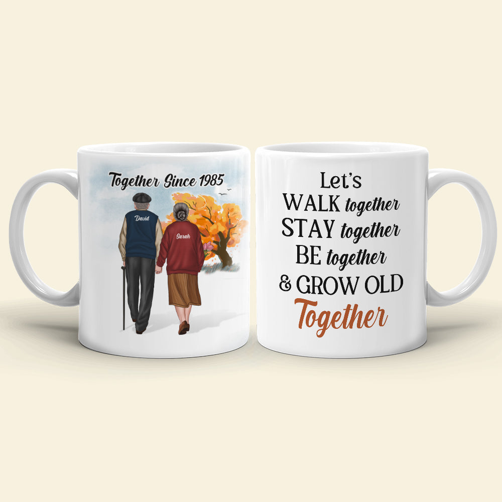 Personalized And Together They Built A Life They Loved Carl and Ellie  Couple Coffee Mugs