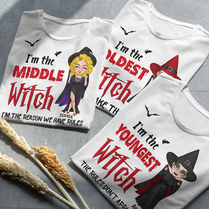 Witch Sister Personalized Witch Shirts, Gift For Sisters - Shirts - GoDuckee