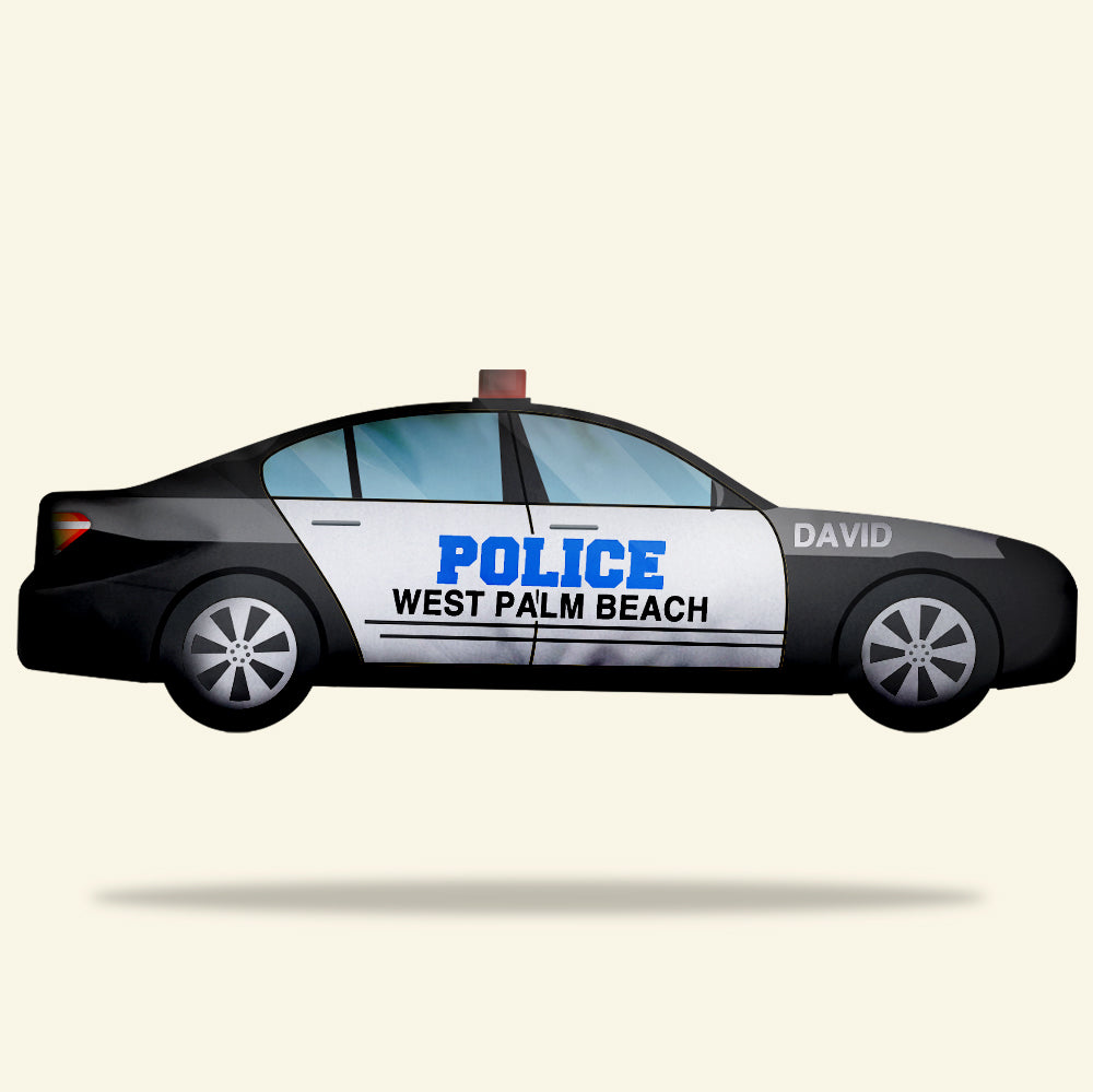 Police Car - Custom Shape Pillow - Pillow - GoDuckee