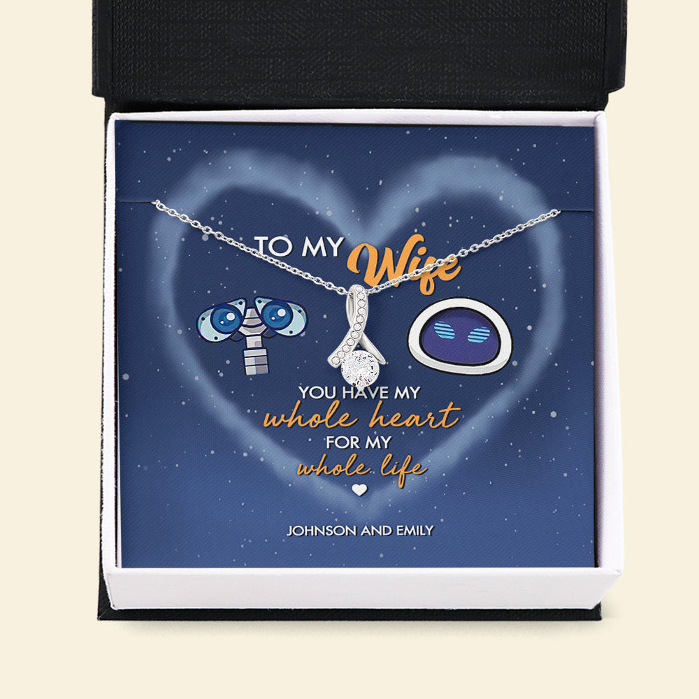 Couple You Have My Whole Heart - Personalized Alluring Beauty Necklace - Jewelry - GoDuckee