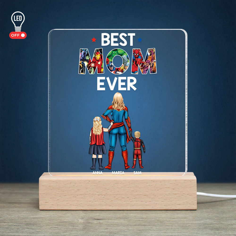 Family Personalized Led Light 02QHLH230323TM - Led Night Light - GoDuckee