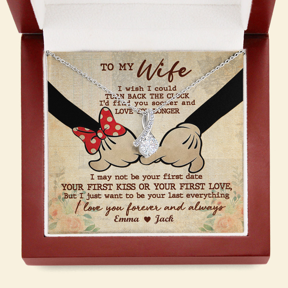 Couple I'd Find You Sooner - Personalized Alluring Beauty Necklace - Jewelry - GoDuckee