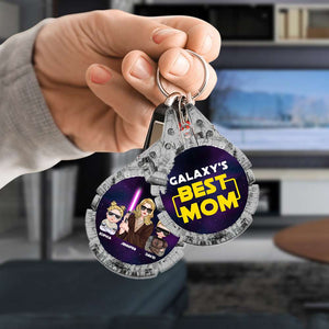 Best Mom Personalized Keychain PW-KCH-01QHQN010423TM - Keychains - GoDuckee