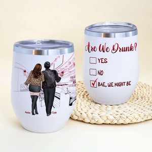 Are We Drunk? - Chill Wine Tumbler - UK