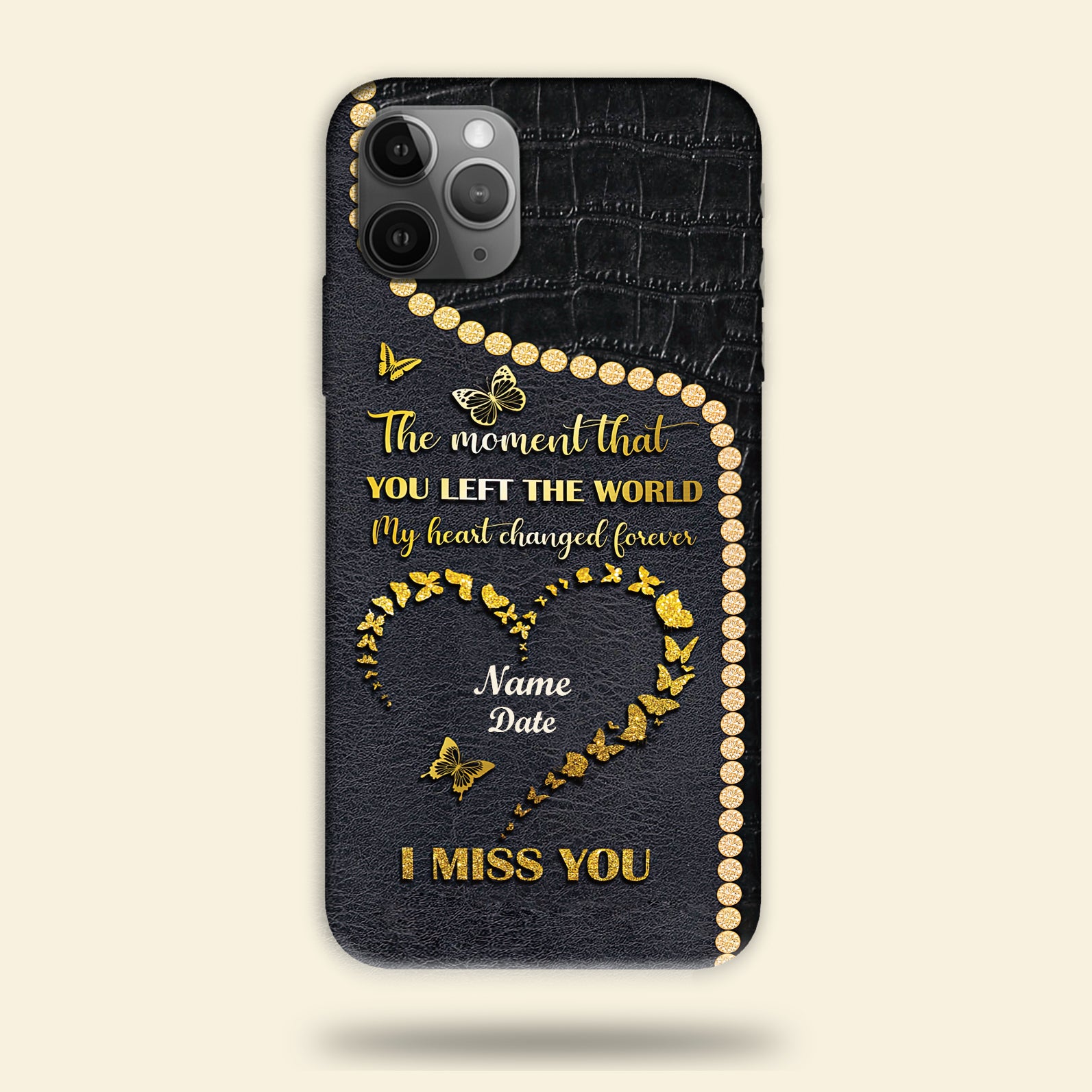 Heaven The Moment That You Left The World - Custom Phone Case - Phone Case - GoDuckee