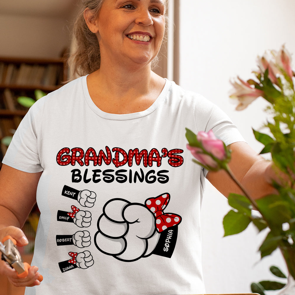 Grandma 06qhqn040423 Personalized Shirt - Shirts - GoDuckee