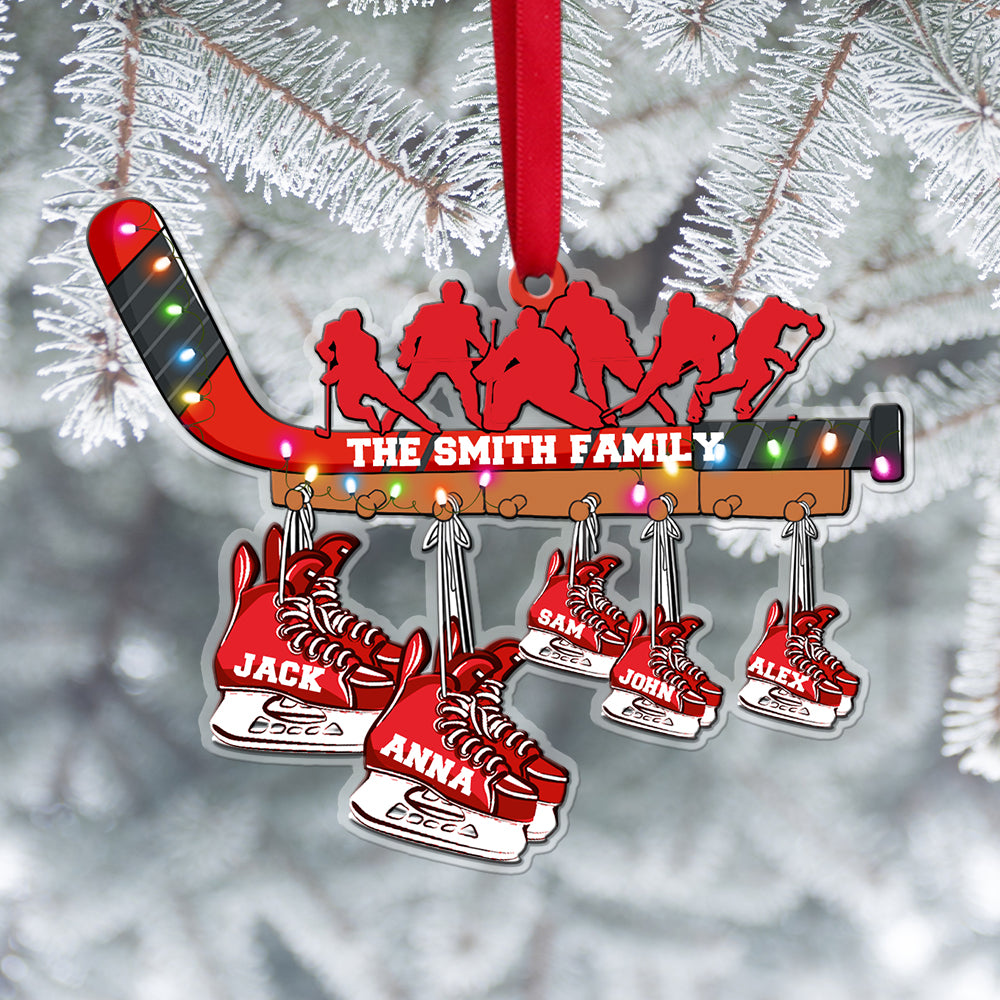 Personalized House Divided Ornament - Custom Team Colors & Mascots