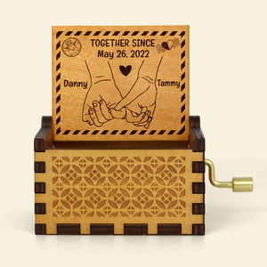 Together Since Personalized Music Box - Decorative Plaques - GoDuckee