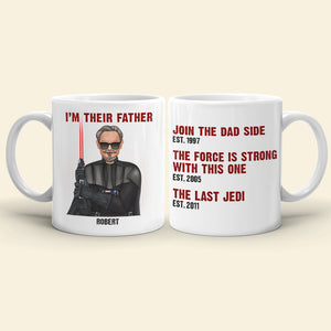 Dad Coffee Mug With Personalized Kids' Birth Coffee Mug 01qhqn120423tm - Coffee Mug - GoDuckee