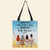 Hangovers Only Last A Day - Personalized Tote Bag - Gift For Friends - Summer Friends Sitting Together Back View - Tote Bag - GoDuckee