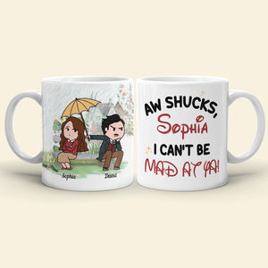 I Can't Be Mad At Ya! Gift For Couple-Personalized Coffee Mug- Couple Mug - Coffee Mug - GoDuckee