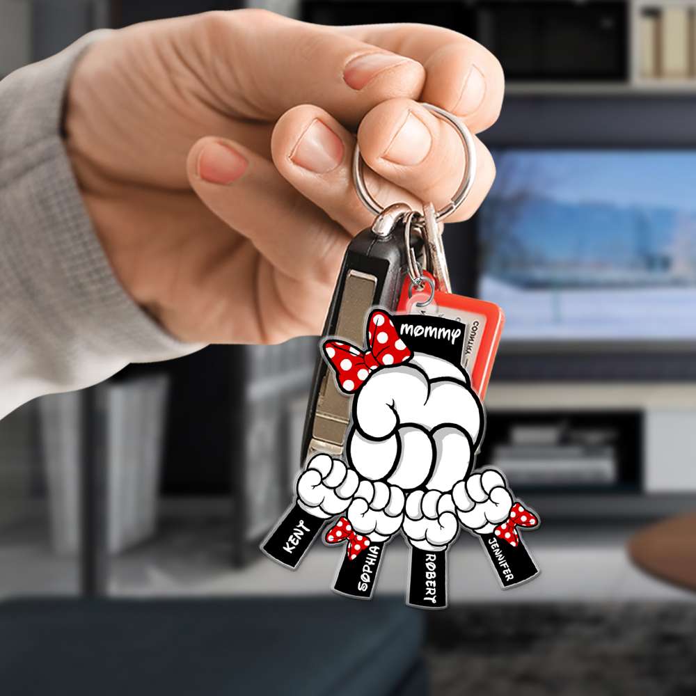 Mom PW-KCH-04qhqn100423 Personalized Keychain - Keychains - GoDuckee