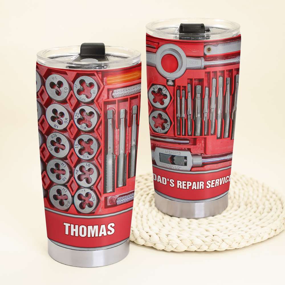 Mechanic Tools On Box - Personalized Tumbler Cup - Tumbler Cup - GoDuckee