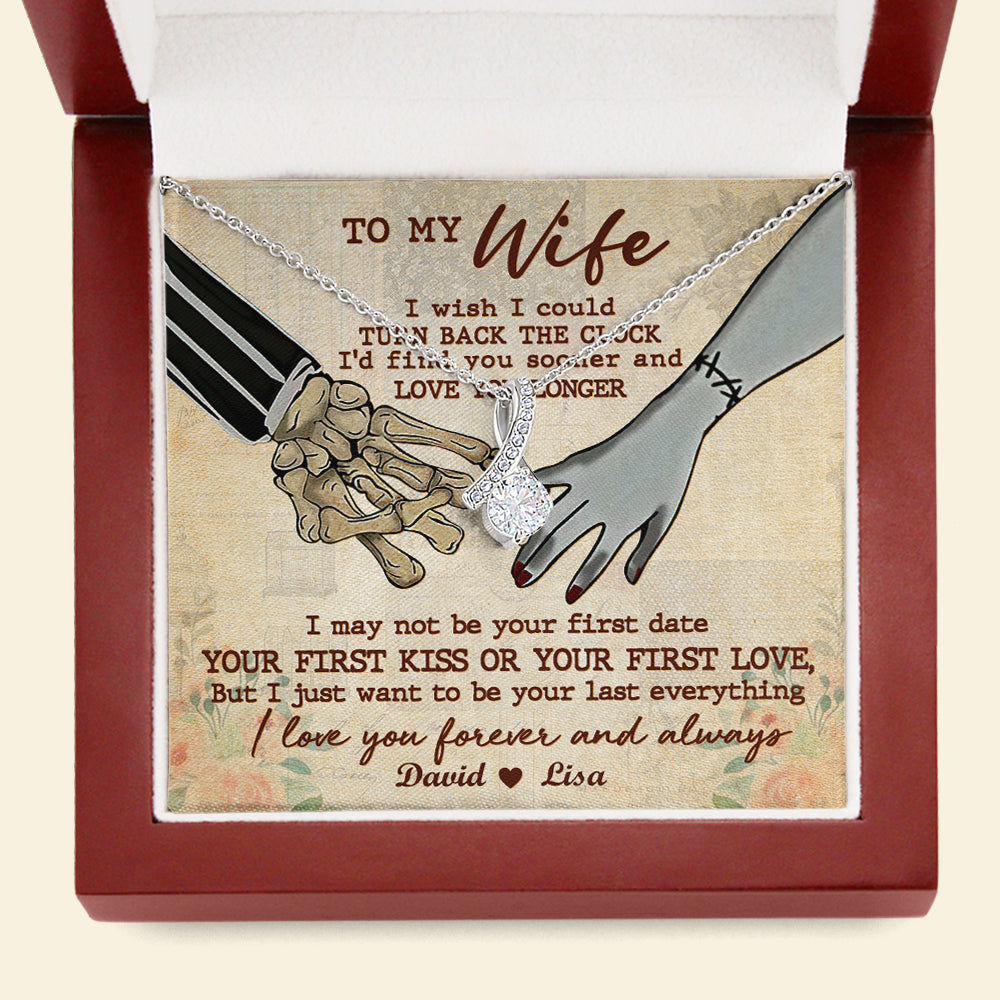 Couple I Wish I Could - Personalized Alluring Beauty Necklace - Jewelry - GoDuckee