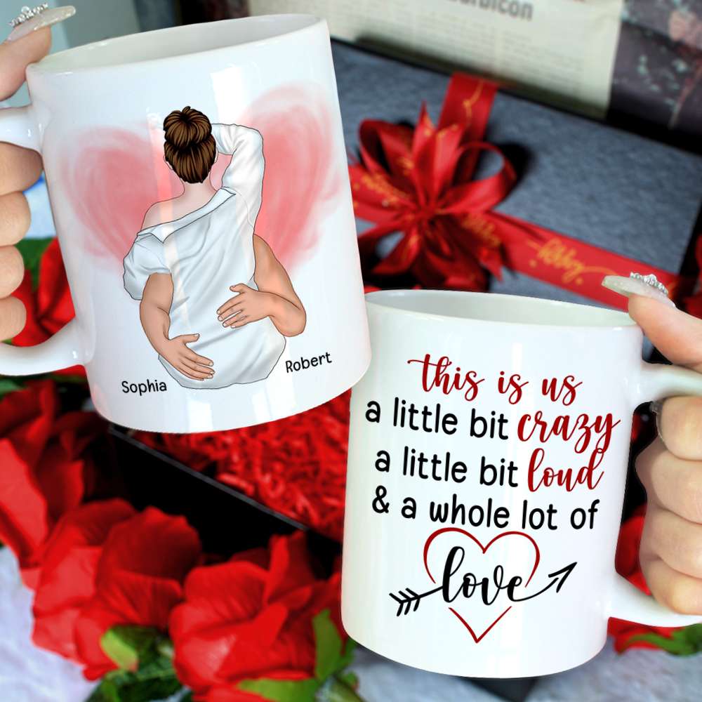 Couple Make Love Sweet Day White Mug - Coffee Mug - GoDuckee
