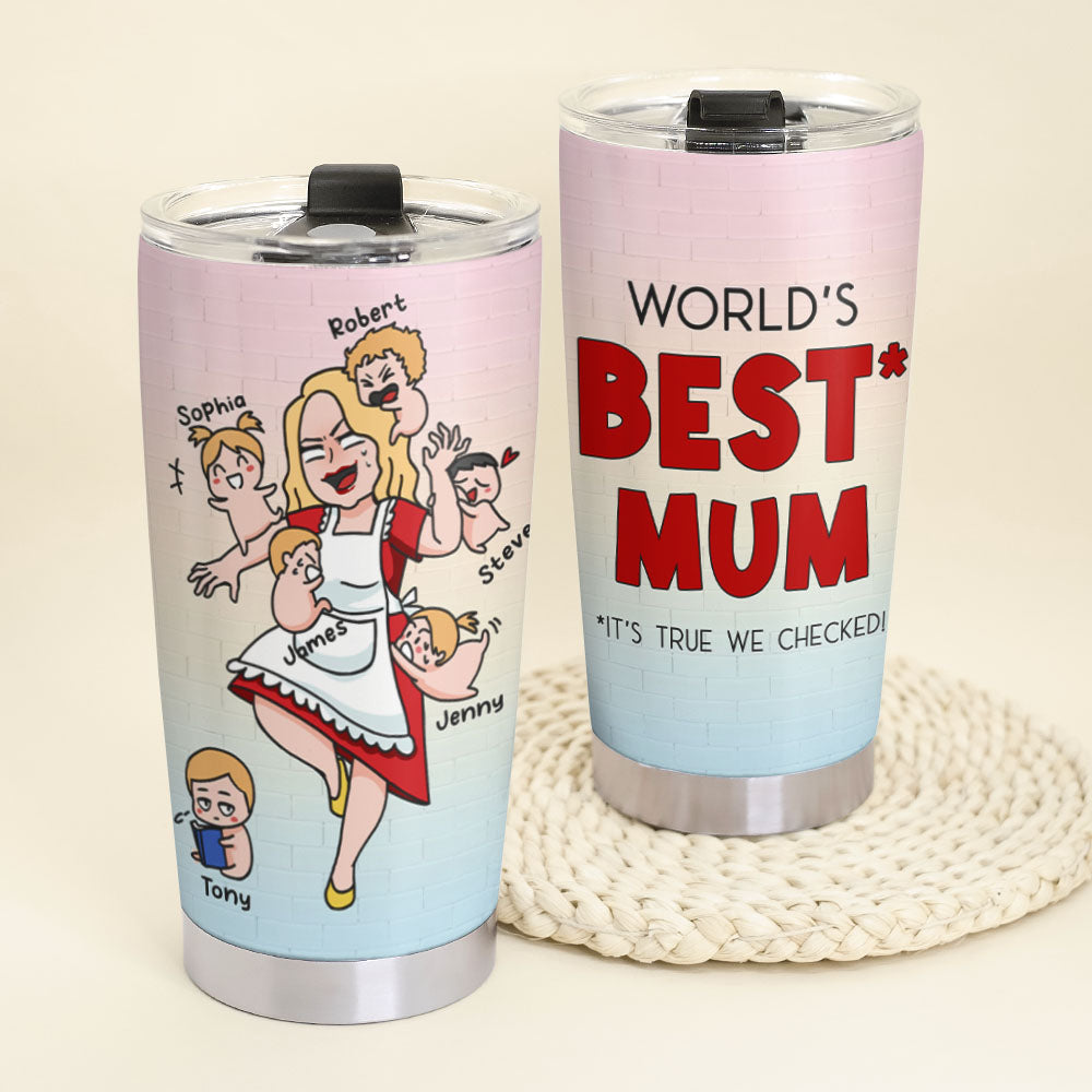 Always Will Be My Super Mom - Personalized Tumbler - Mother's Day Gift -  GoDuckee