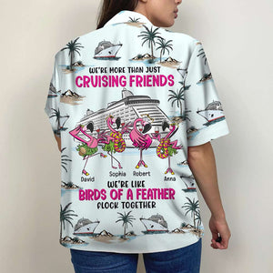 We're More Than Just Cruising Friends, Personalized Hawaiian Shirt, Gift For Cruising Friends - Hawaiian Shirts - GoDuckee