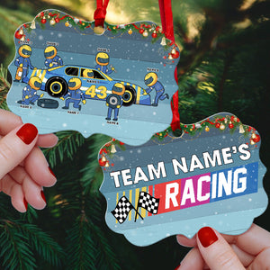 Team Club - Personalized Christmas Ornament - Racing Car Gift for - Ornament - GoDuckee