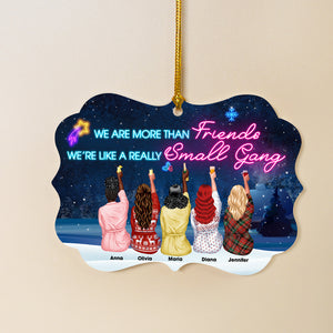 We're Like A Really Small Gang Personalized Ornament, Gift For Friends - Ornament - GoDuckee