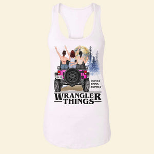 Wrangler Things Personalized Car Shirts, Gift For Girls - Shirts - GoDuckee
