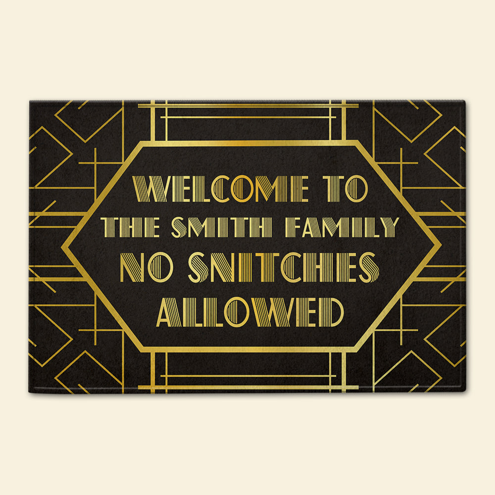 F. Scott Fitzgerald The Great Gatsby - Personalize Doormat - Doormat - GoDuckee