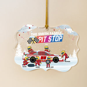 Racing Team Personalized Acrylic Ornament, Christmas Gift - Ornament - GoDuckee