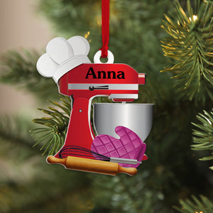 Personalized Baking Ornament, Christmas Tree Decor - Ornament - GoDuckee