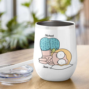 I Love You More Than I Hate Your Farts Personalize Couple White Mug, Accent, Wine Tumbler - Coffee Mug - GoDuckee