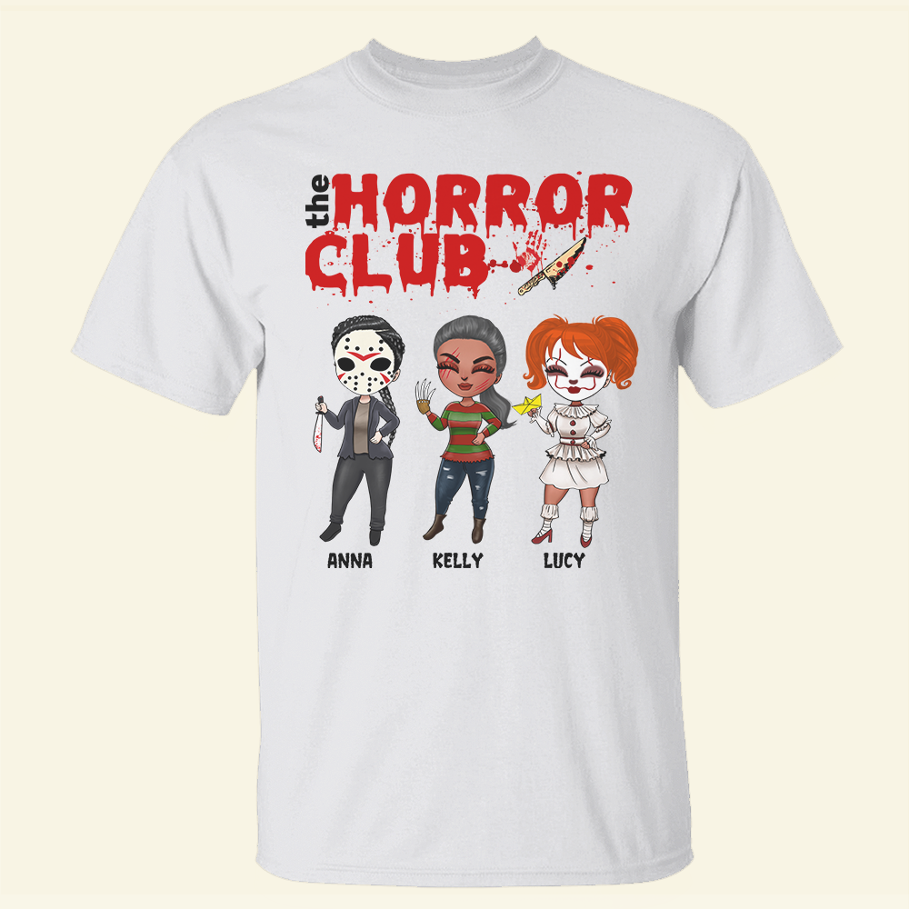 Friends The Horror Club - Custom Shirts - Shirts - GoDuckee