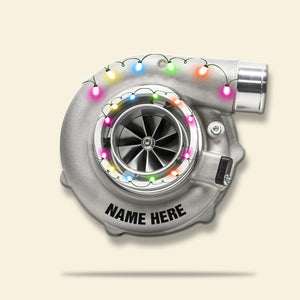 Mechanical Turbo - Personalized Christmas Ornament - Gift For Mechanic - Ornament - GoDuckee