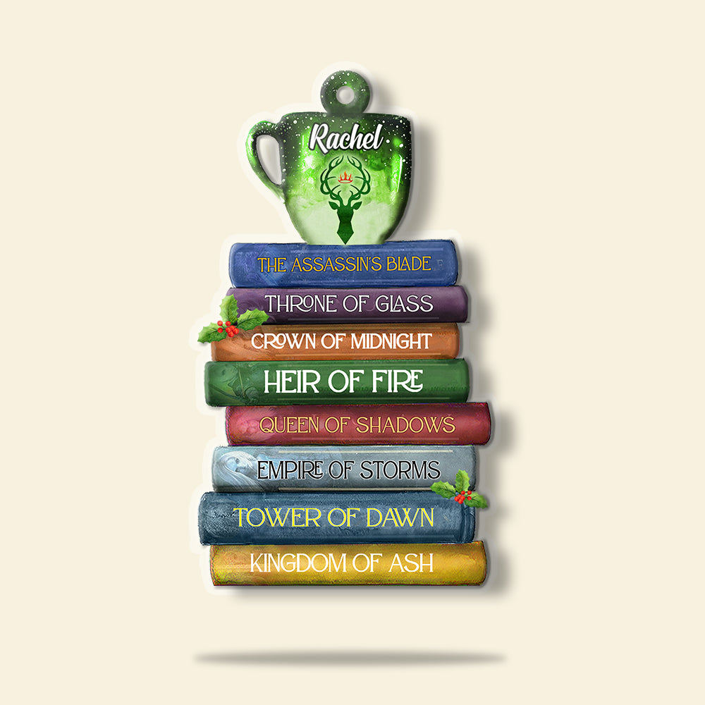 ToG Series, Personalized Christmas Ornament, Gift For Book Lover - Ornament - GoDuckee