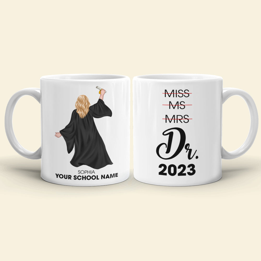 Personalized Graduation Mug, Gift For Graduates - Coffee Mug - GoDuckee