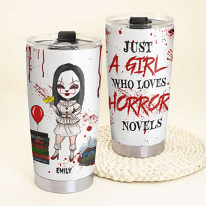 Stephen King Book & IT - Personalized Tumbler Cup - Tumbler Cup - GoDuckee