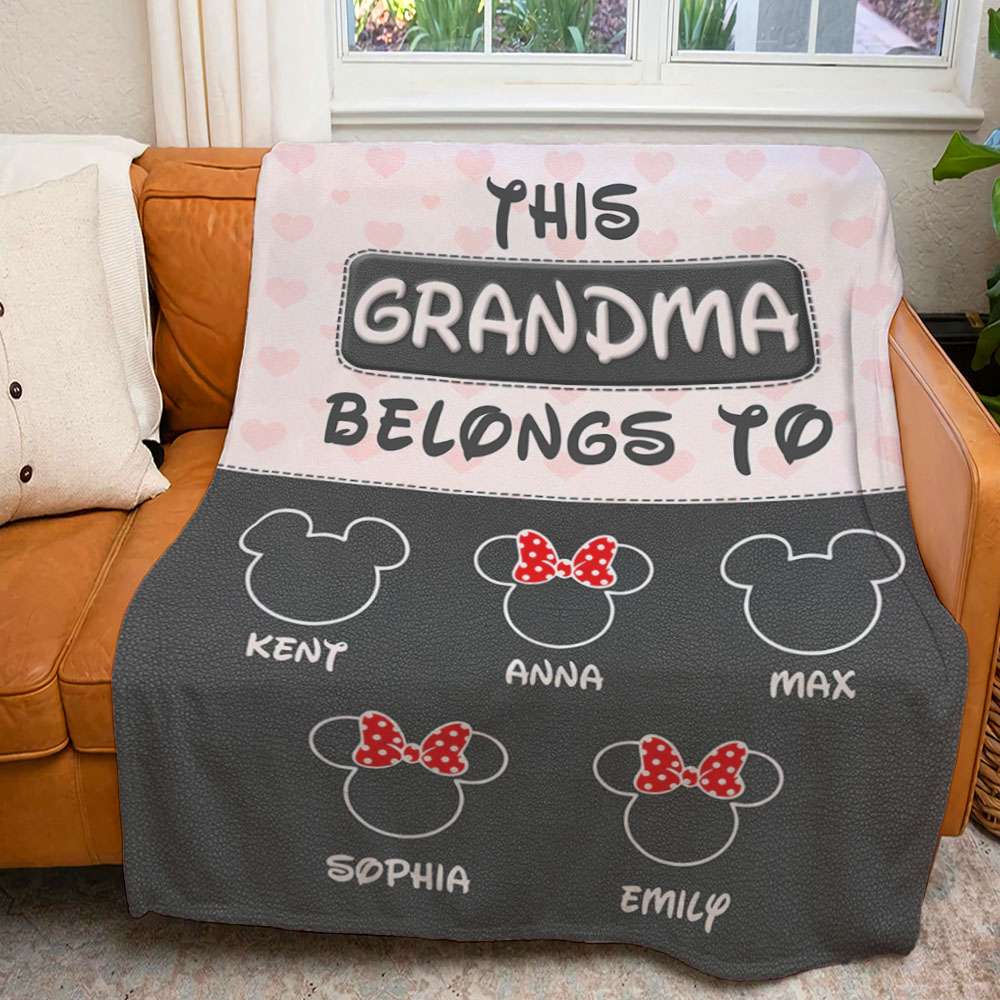 Grandma 011qhqn290323 Personalized Blanket - Blanket - GoDuckee