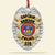 Police Badge With Custom State Seal - Personalized Acrylic Ornament - Ornament - GoDuckee